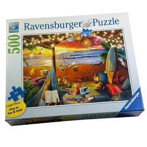 Ravensburger Cozy Cabana‎ Large Format 500 Pieces Puzzle NEW